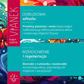 Sylveco Vianek, prebiotyczny szampon odbudowujący, 300 ml