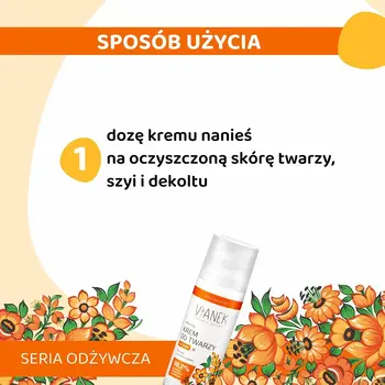 Vianek, odżywczy krem do twarzy na dzień, 50 ml