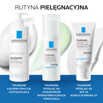 La Roche-Posay, Toleriane Rosaliac AR, kuracja przeciw zaczerwienieniom skóry, 40 ml