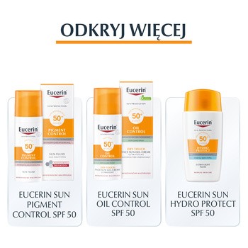 Eucerin Nawilżający fluid ochronny Hydro Protect SPF 50+, 50 ml