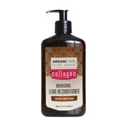 Arganicare Collagen, odżywka dla włosów cienkich, uszkodzonych i łamliwych, 400 ml