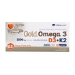 Olimp Gold Omega 3 D3 + K2, kapsułki, 30 szt.