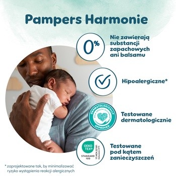 Pampers Harmonie, nappy pants 5, (12-17 kg), pieluchomajtki jednorazowe, 20 szt.