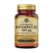 Solgar Naturalna Witamina K2, kapsułki, 50 szt.