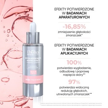 L`Biotica Estetic Clinic MESO, wygładzająco-modelujący dermo zabieg serum noc, 30 ml