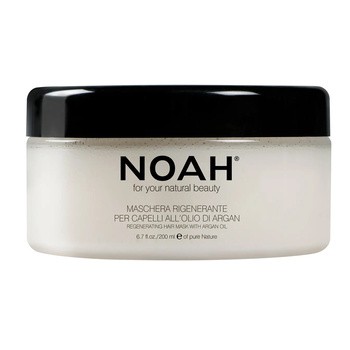 NOAH Regenerating Hair Mask, maska regenerująca do włosów, z olejkiem arganowym, 200 ml