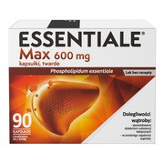 Essentiale Max, 600 mg, kapsułki twarde, 90 szt.