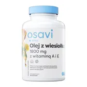 Osavi Olej z wiesiołka 1800 mg z witaminą A i E, kapsułki, 180 szt.