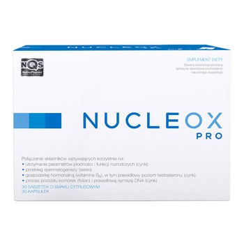 Nucleox PRO, kapsułki, 30 szt. + saszetki, 30 szt.