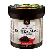 Swiss Quality, szwajcarska końska maść z torfem, rozgrzewająca, 225 ml