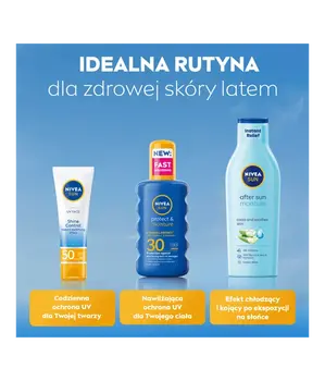 Nivea Sun Protect & Moisture, nawilżający spray do opalania, SPF 30, 200 ml