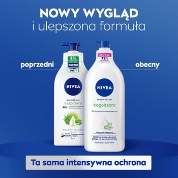 Nivea, Balsam do ciała łagodzący z aloesem, 625 ml
