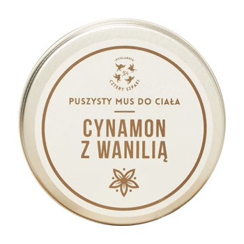 Mydlarnia 4 Szpaki, Cynamon z Wanilią, mus do ciała, 150 ml