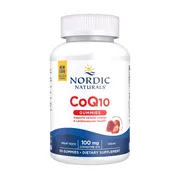 CoQ10 Gummies, Strawberry, 100 mg, żelki, smak truskawkowy, 60 szt.