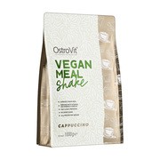 OstroVit Vegan Meal Shake, proszek, smak cappuccino, 1000 g