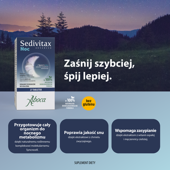 Sedivitax Noc Advanced, tabletki, 27 szt.