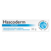 Hascoderm lipożel, żel do pielęgnacji skóry trądzikowej, 30 g