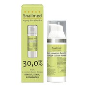Snailmed, przeciwzmarszczkowy krem na dekolt z naturalnym śluzem ślimaka, prowitaminą B5, witaminą E oraz keratyną, 50 ml