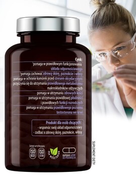 Essensey Cynk Organiczny, kapsułki, 120 szt.