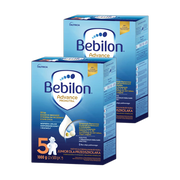 Zestaw 2x Bebilon Advance Pronutra 5, Junior, formuła na bazie mleka dla przedszkolaka, proszek, 1000 g (2 x 500 g)