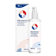 Oktaseptal, (0,10 g+2,00 g)/100 g, aerozol na skórę, 250 ml