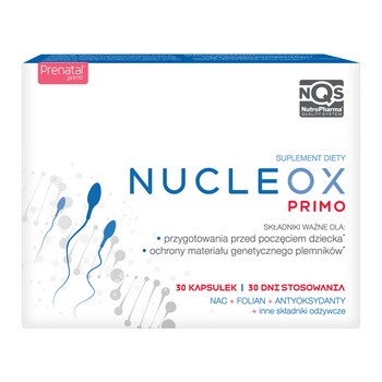 NutroPharma Nucleox Primo, kapsułki, 30 szt.