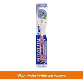 Elgydium Baby, szczoteczka dla dzieci od 0 do 2 lat, 1 szt.