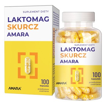 Laktomag Skurcz Amara, kapsułki, 100 szt.