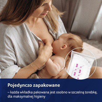Canpol Lovi, Wkładki laktacyjne antybakteryjne Discreet Elegance, czarne, 20 szt.