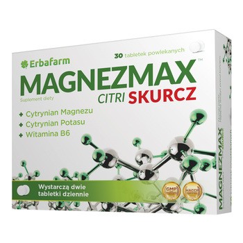 MagnezMax citri Skurcz, tabletki powlekane, 30 szt.