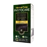 Herbal Time Phytocare, farba do włosów 4V, aubergine, 130 ml