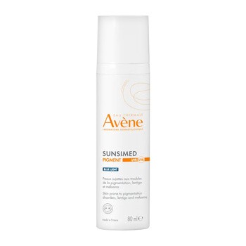 Avene SunsiMed Pigment, bardzo wysoka ochrona UVA/UVB, SPF 50+, 80 ml