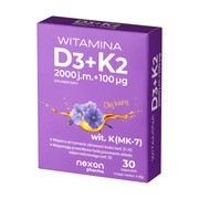 Nexon Pharma Witamina D3+K2, kapsułki, 30 szt.