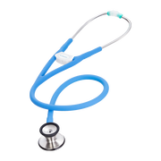 Dr. Famulus stetoskop następnej generacji - DR530 sky blue Stetoskop kardiologiczny - podwójne światło przewodu