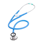 Dr. Famulus stetoskop następnej generacji - DR530 sky blue Stetoskop kardiologiczny - podwójne światło przewodu