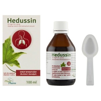 Hedussin, (33 mg/4 ml), syrop, 100 ml