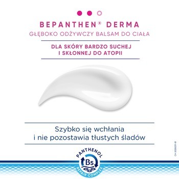 Bepanthen Derma, balsam głęboko odżywczy do ciała, 400 ml