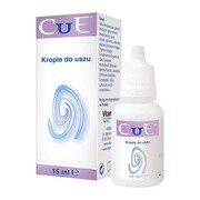 Cue, krople do uszu, 15 ml