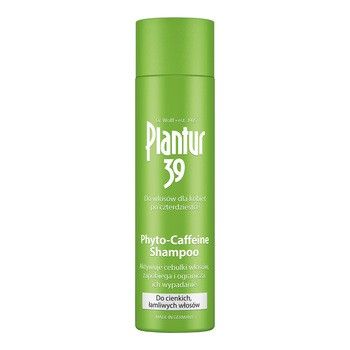 Plantur 39 Phyto-Caffeine, szampon do włosów cienkich i łamliwych, 250 ml