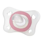 CHICCO PHYSIOFORMA MINI SOFT 2-6M GIRL 2 SZT Smoczek uspokajający, silikonowy