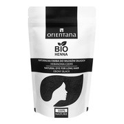 Orientana, BIO Henna do włosów długich, hebanowa czerń, 100 g