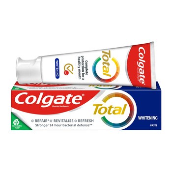Colgate Total Whitening, wybielająca pasta do zębów, 75 ml