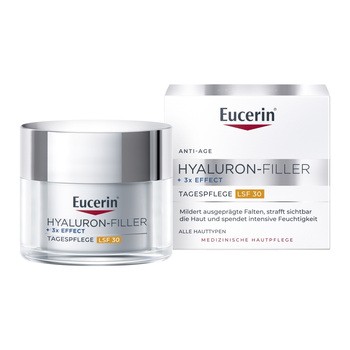 Eucerin Hyaluron-Filler, krem na dzień SPF 30 z kwasem hialuronowym, przeciwzmarszczkowy, 50 ml