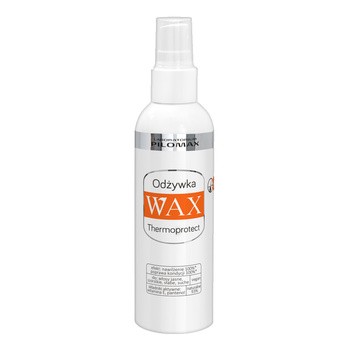 WAX, Laboratorium Pilomax, odżywka termoochronna, nawilżająca bez spłukiwania do włosów jasnych, 200 ml