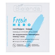 Bielenda Fresh Hero, nawilżająco–kojące masło hydrofilowe do oczyszczania i demakijażu twarzy i oczu, 40 g