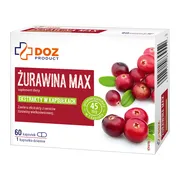 DOZ Product Żurawina Max, kapsułki, 60 szt.