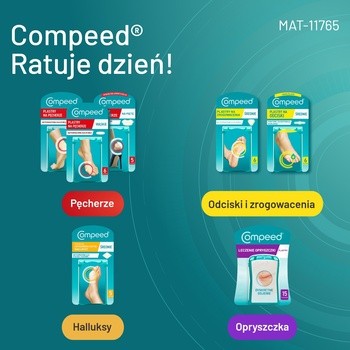 Compeed dyskretny plaster na opryszczkę, 15 szt.