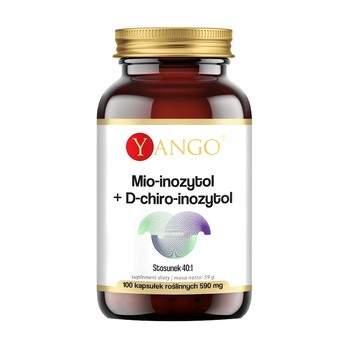 Yango Mio-inozytol + D-chiro-inozytol, kapsułki, 100 szt.