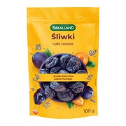 Bakalland, śliwki, całe owoce, 100 g