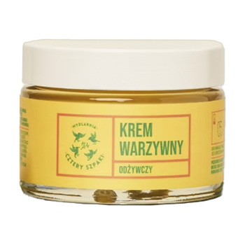 Mydlarnia 4 Szpaki, Odżywczy Krem Warzywny do twarzy, 50 ml